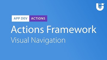 SBS08 App Dev + Actions - Actions Framework - Visual Navigation | Skuid Basics Series