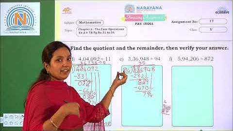 5TH OCT KARNATAKA CLASS V MATHS AMAZING ASSIGNMENT KEY