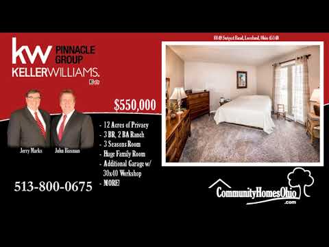 8849 Swigert Road, Loveland, OH home video tour