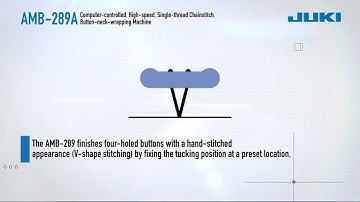 AMB 289A (Button attaching & wrapping Automatic Machine)