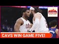 The Cleveland Cavaliers are starting to CHANGE THE NARRATIVE after a WILD ROAD PLAYOFF win over DET