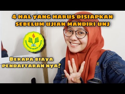 PENDAFTARAN UJIAN MANDIRI UNJ 2021 | 4 Hal Yang Harus Disiapkan