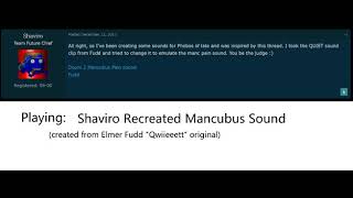 Doom Mancubus Pain (DSMNPAIN) - Elmer Fudd Comparison