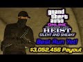 GTA Online Diamond Casino Heist: Silent and Sneaky Undetected, My Best Run Yet! ($3,052,456 Payout)