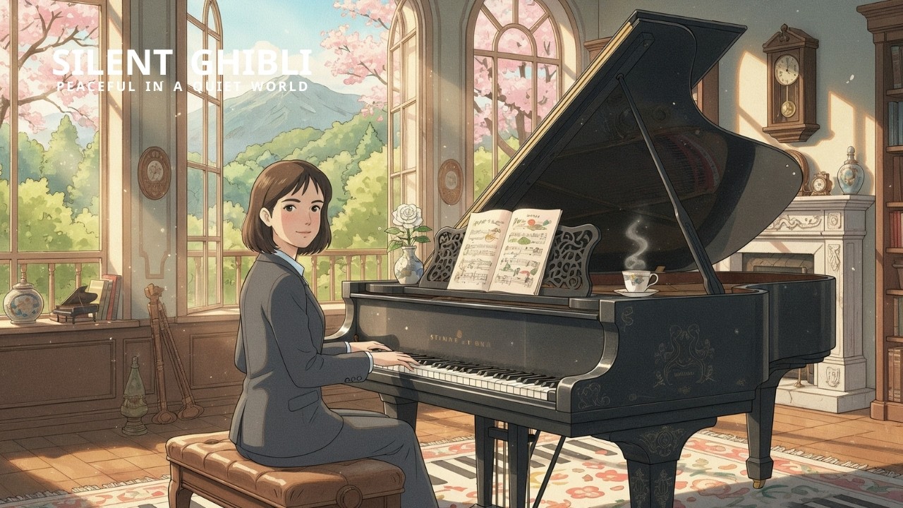 Beautiful calm Piano & Koto Music 🌿 Anxiety Relief & Meditation & Stress Relief