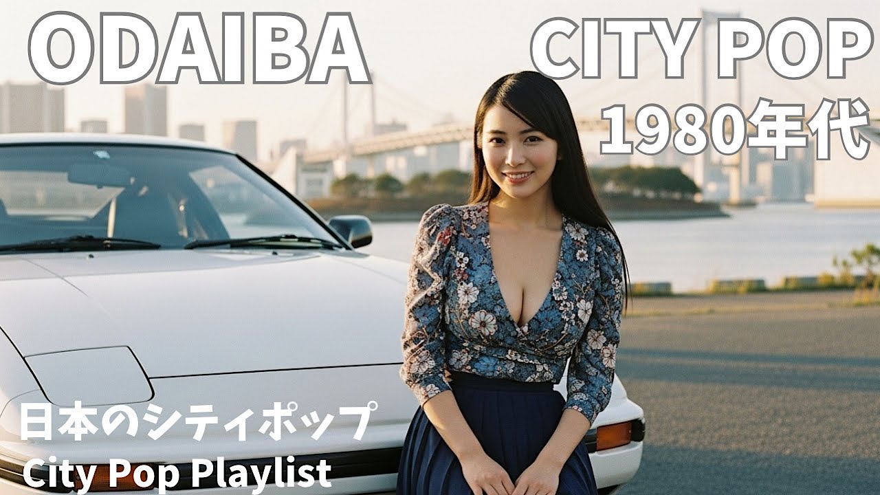 1980s Japanese City Pop] ODAIBA Heart-boosting, city-pop driving