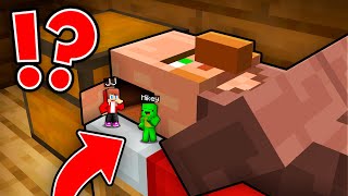 JJ and Mikey Found Secrets in VILLAGER'S Head in Minecraft ! - Maizen