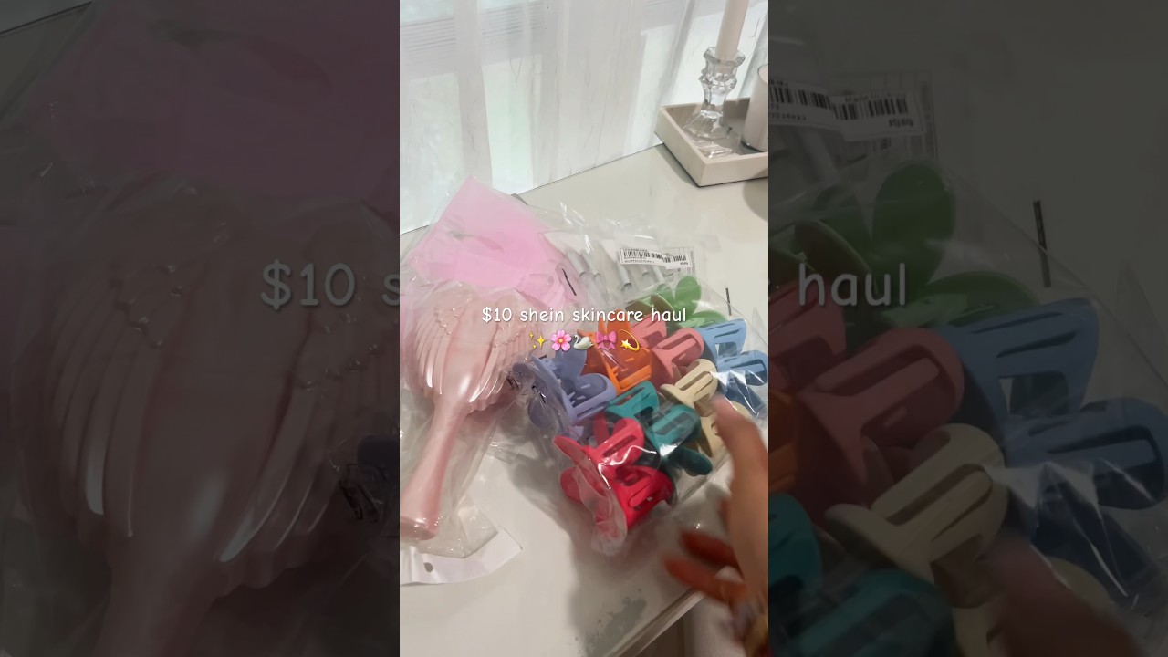 SHEIN skincare finds 🫶✨🧖‍♀️ #shein #sheinhaul #sheingals #sheinforall