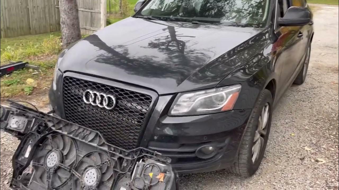 Audi VW broken hood latch cable how to open hood snapped release A4 A5