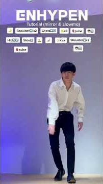 'Fever' ENHYPEN Dance Tutorial (Mirror & Slow) #shorts