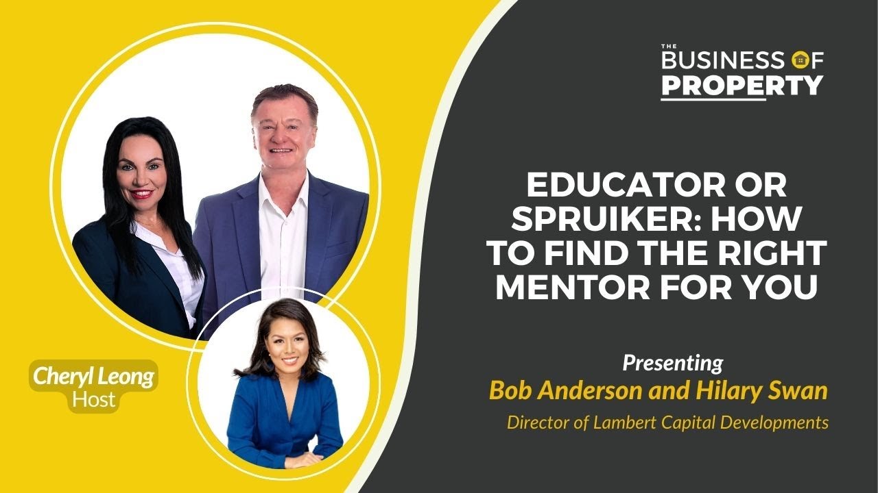 Educator or Spruiker: How to find right mentor for you | Business of Property - YouTube