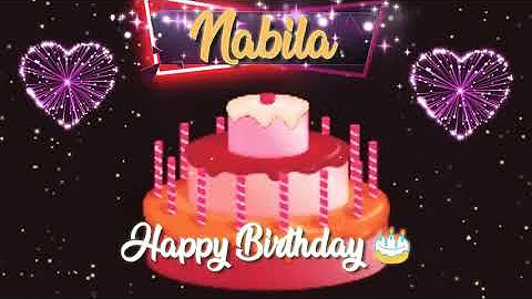 Happy Birthday 🎂 Nabila