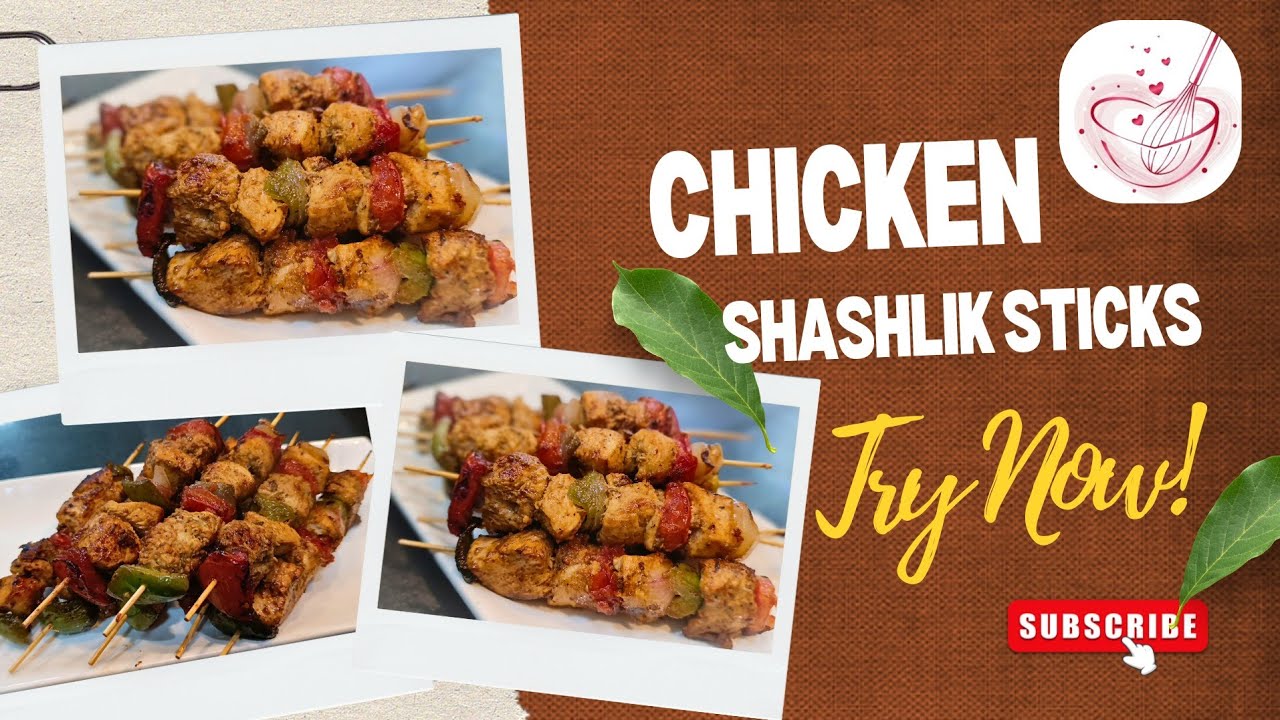Chicken shashlik sticks | High Protein Chicken recipe 