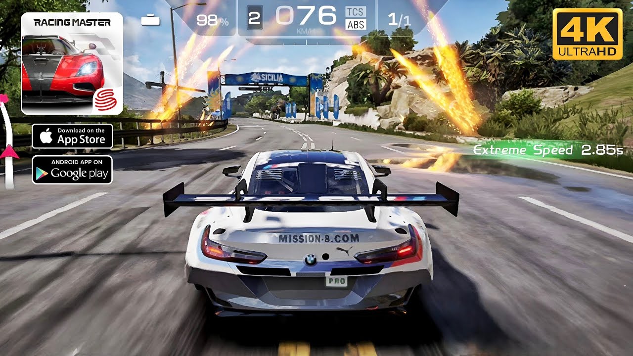 Racing Master Gameplay 4k Max Graphics Bmw M8 GTE🔥 - YouTube