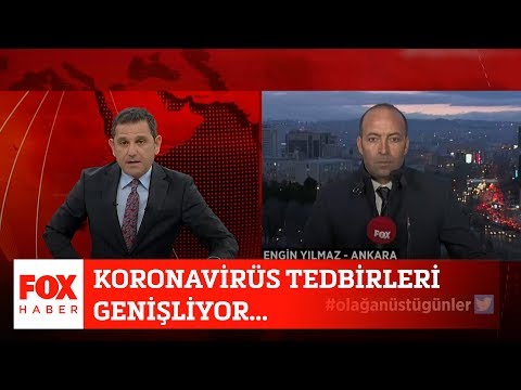 Koronavirüs tedbirleri genişliyor... 16 Mart 2020 Fatih Portakal ile FOX Ana Haber