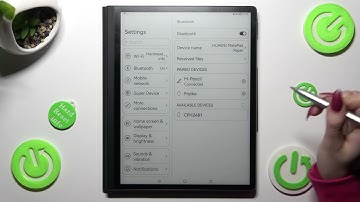 How to Pair Using Bluetooth in Huawei MatePad SE – Pair Bluetooth Device