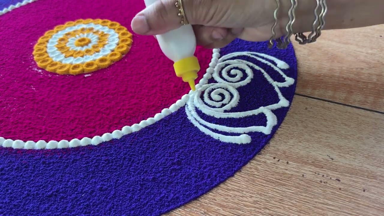 very beautiful rangoli designs ♥️सुंदर आणि आकर्षक rangoli 👍🙏like share n subscribe 🙏🙏🙏👍♥️♥️😊