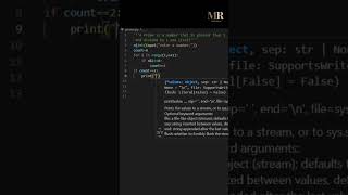 Prime number Program in python. #ccbpacademy #ccbpian #ccbpstudent #honestreview #nxtwave #cricket