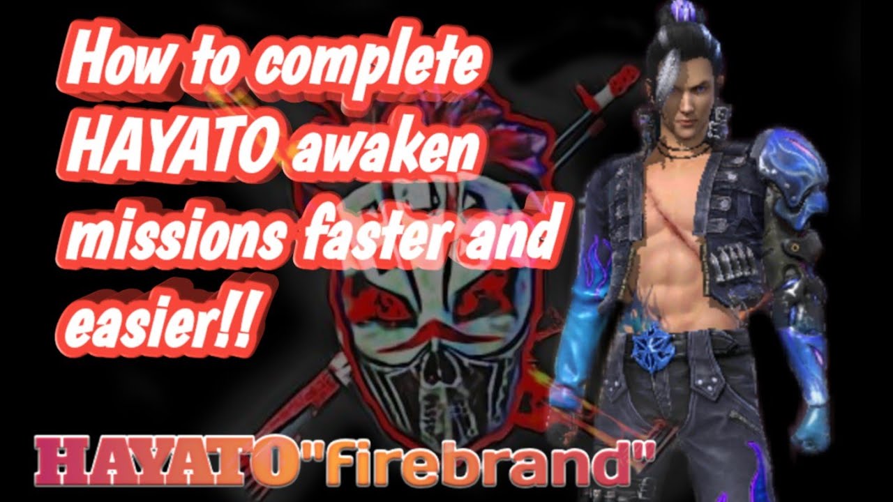 How to complete HAYATO "firebrand" awaken missions faster and easier! | FREE FIRE | Team PSY | TAMIL