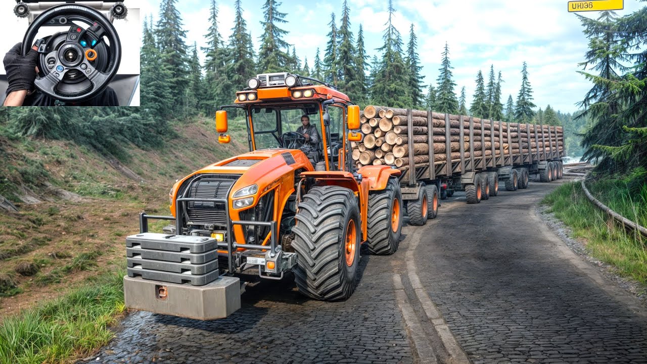 Ultimate Logging Challenge With Futom 7290RA | Season 14 | SnowRunner | Logitech G29 Gameplay | 