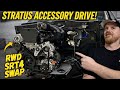 I Made a Dodge Stratus Accessory Drive Work on My RWD SRT4 Dakota