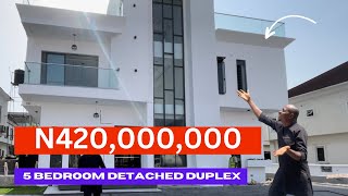 HOUSE FOR SALE IN LEKKI LAGOS NIGERIA | 5 Bedroom Detached Duplex in Lekki