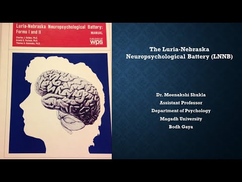 Luria-Nebraska Neuropsychological Test Battery (LNNB) (with Hindi audio)