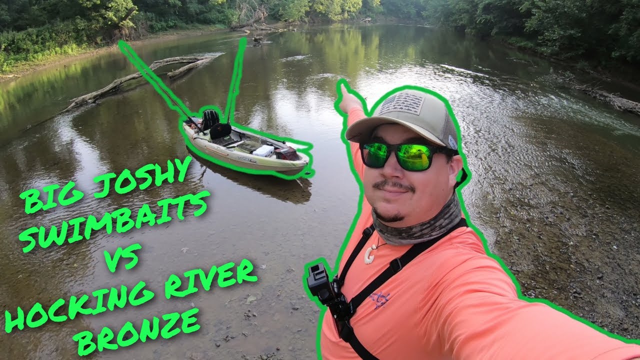 This BIG JOSHY pattern SLAYS Smallmouth and Spotted Bass on the Hocking River