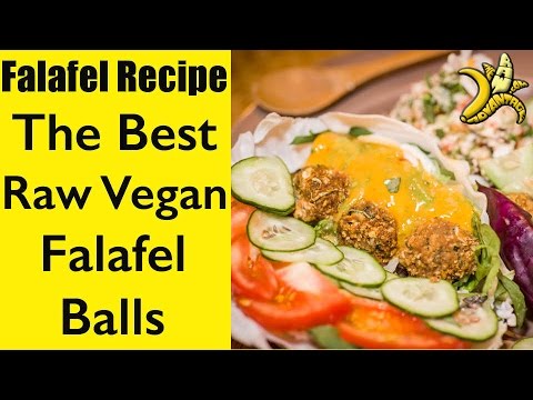 Falafel Recipe   The Best Raw Vegan Falafel Balls