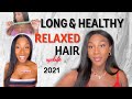 Can You Grow Long Relaxed Hair? | 2 Month Update 2021