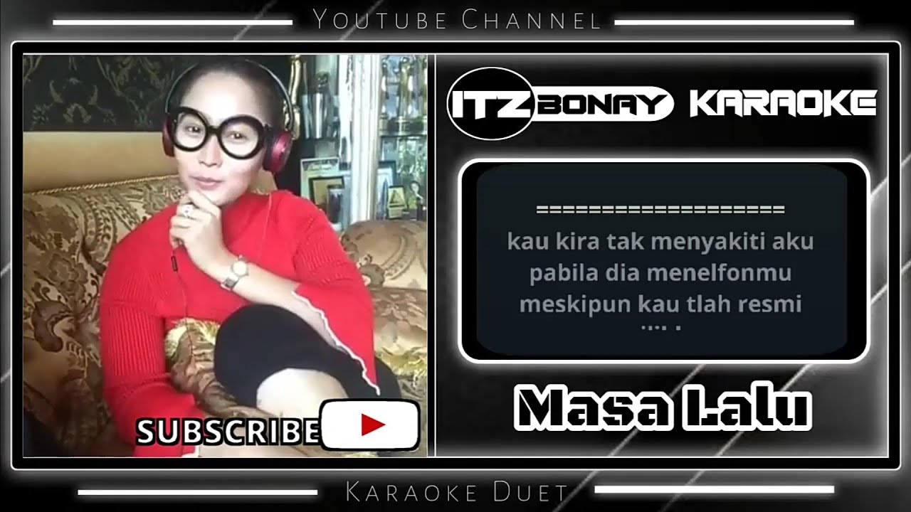 Inul Daratista 'Masa Lalu' Karaoke Dangdut Koplo Cover | Duet Smule Artis | No Vocal Cowok