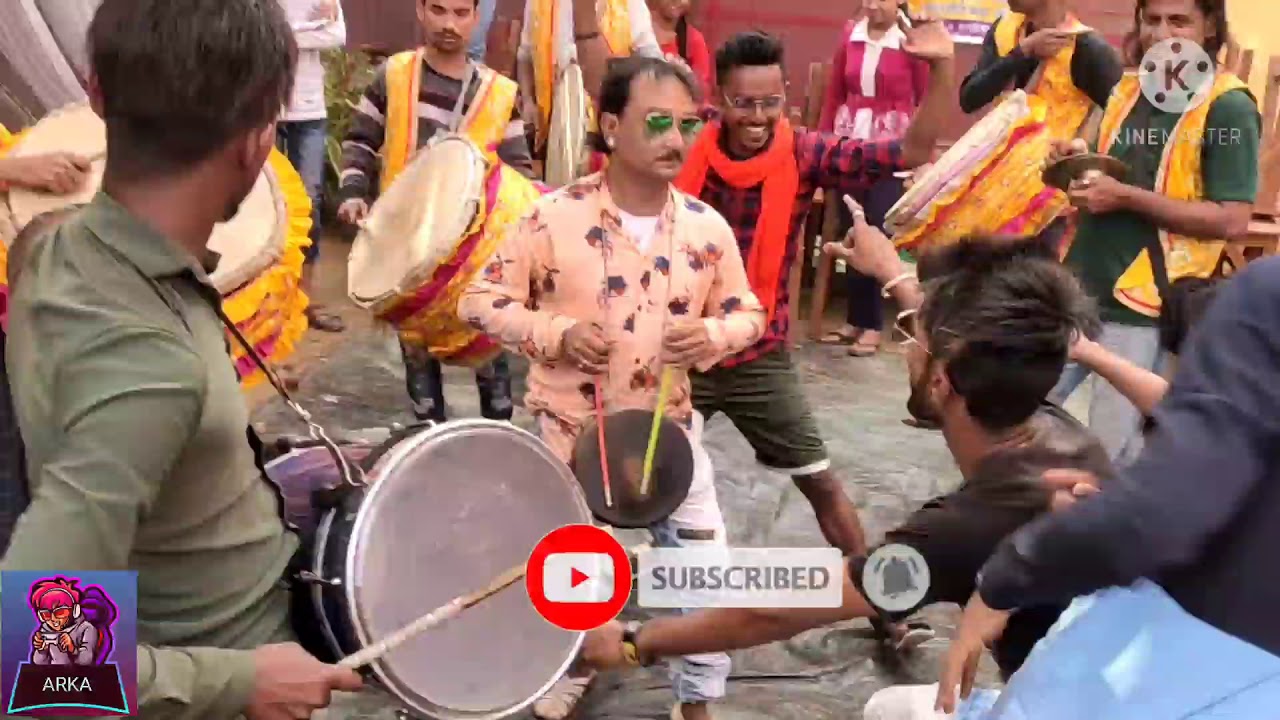 💥Star danka dhol tasa 💥 at katwa Saraswati puja 2021 #viral #viralvideo #dholtasha #banjo #tasha 