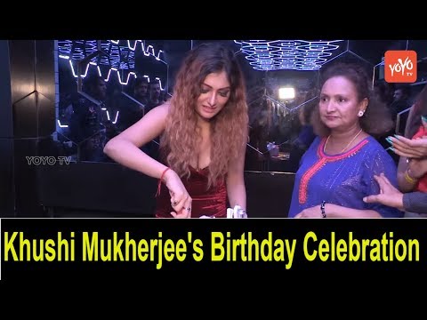 Actress and Model Khushi Mukherjee's Birthday Celebration Full Video | YOYO Cine Talkies