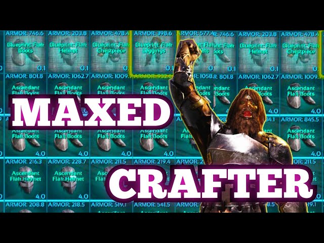 How to have a Crafting character on official (2022) || Ark survival evolved  - YouTube