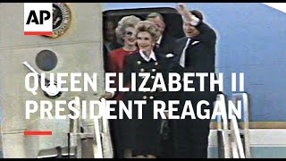 Reagans head for Britain, Meet Queen and PM Thatcher