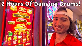 Every Single Time I Played Dancing Drums In 2023! (Las Vegas Slots Compilation)