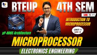 📚MICROPROCESSOR | Introduction to Microprocessor 🔥 | Unit-1 Lec-3 | BTEUP 4th Semester