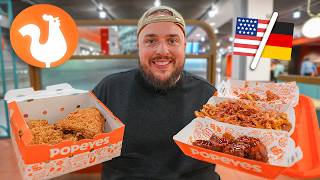 Ich teste das EINZIGE Popeyes in Deutschland 🍗