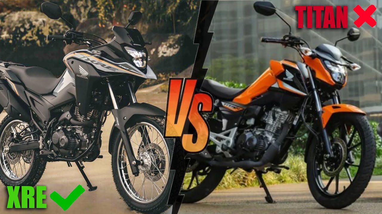 Comparativo XRE 190 e TITAN 160 2025 *Melhor vídeo para quem quer comprar*