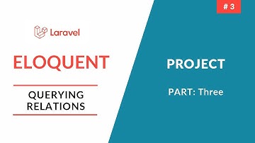 Laravel Eloquent Querying Relations |  Part 3