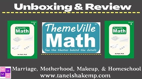 ThemeVille Math Curriculum Unboxing & Review (Homeschool)