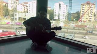 Andreas Moe - "Bus Stop" acoustic live backstage
