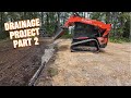 Day Two of the Drainage project