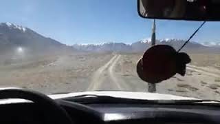 Travelling through Pamir Plains |Long drive through desert of Pamir Plains |Pamir plains & mountains