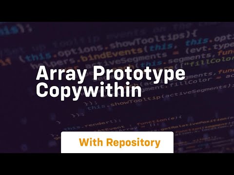 array prototype copywithin