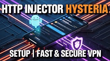HTTP Injector Hysteria Setup | Create and Connect Hysteria Server 2025