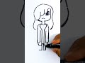 How to draw Clare Cooper - Amazing World of Gumball || #shorts