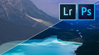 How to edit AMAZING LANDSCAPE PHOTOS with Adobe Lightroom & Photoshop screenshot 5