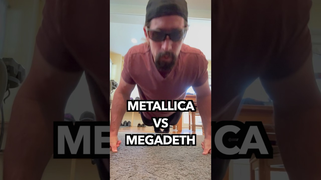 Metallica vs Megadeth in 60 seconds