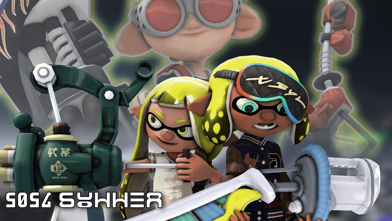 [スプラトゥーン アニメ] フルイドVとデンタルワイパーミント..そして····